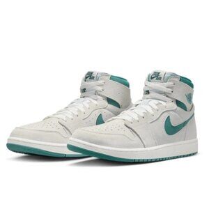 NIKE Air Jordan 1 Zoom CMFT 2 Shoes Summit White/Bicostal DV1307-130 Men's 9.5